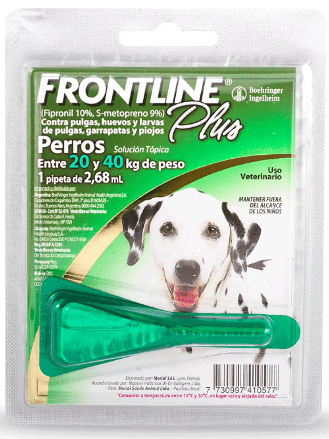 FRONTLINE PLUS PERROS 20-40KG 1