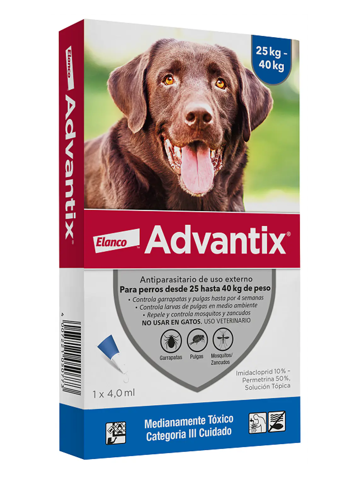 ADVANTIX PIPETA PARA PERROS  25 - 40 kg 2