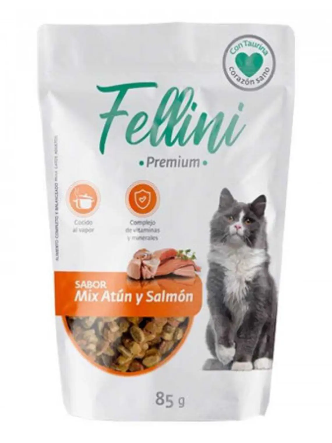 Fellini Sachet Mix de Atún y Salmón 85g 1