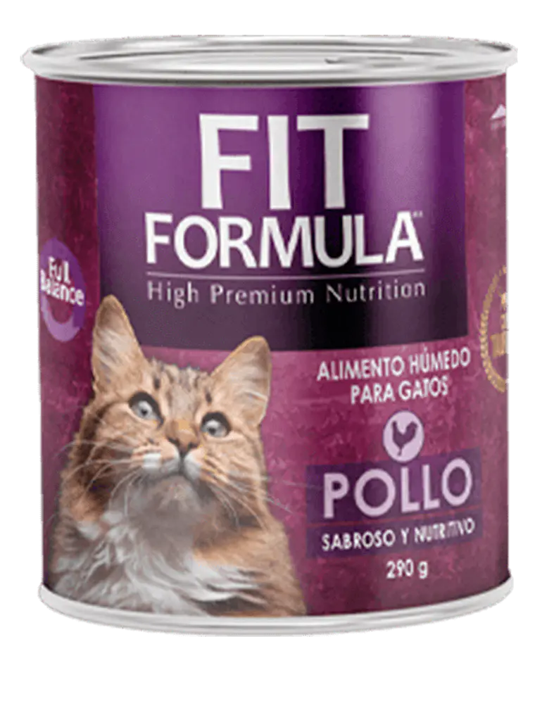 ALIMENTO HÚMEDO GATOS DE POLLO 290g 1