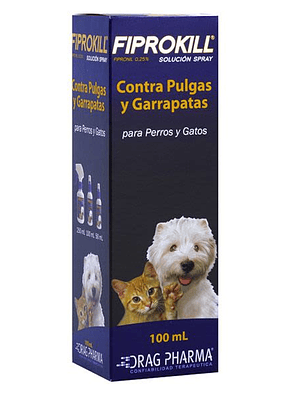 FIPROKILL CONTRA PULGAS Y GARRAPATAS 100 ML