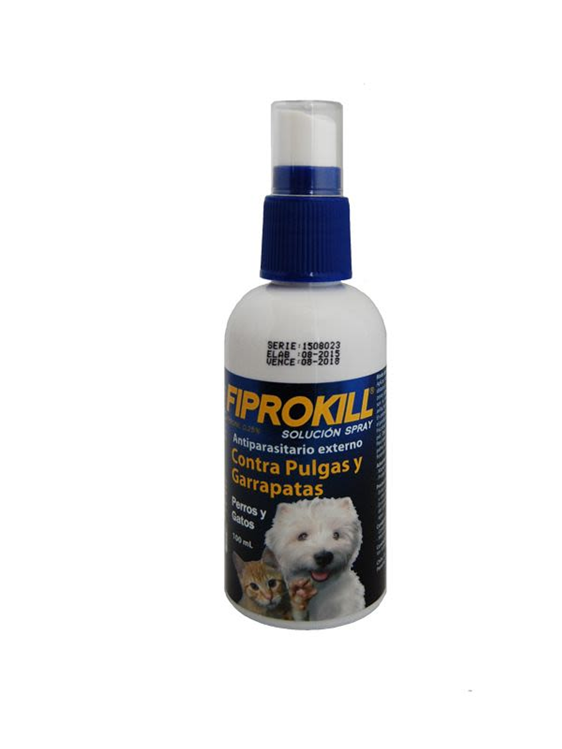 FIPROKILL CONTRA PULGAS Y GARRAPATAS 100 ML 2