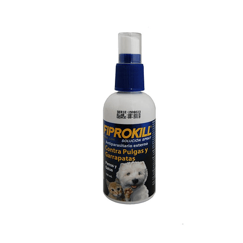 FIPROKILL CONTRA PULGAS Y GARRAPATAS 100 ML