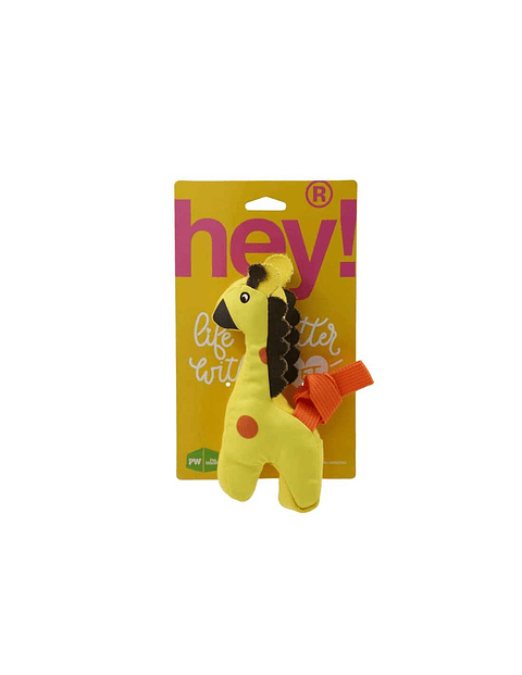 Hey! JUGUETE PLUSH JIRAFA PARA PERROS