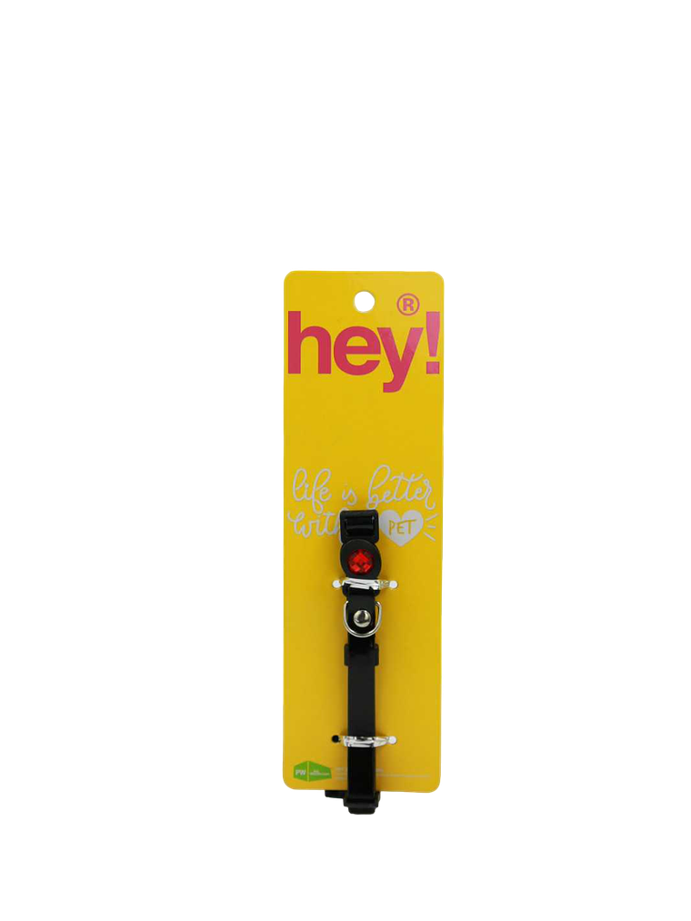 Hey! COLLAR PARA GATOS NEGRO 1