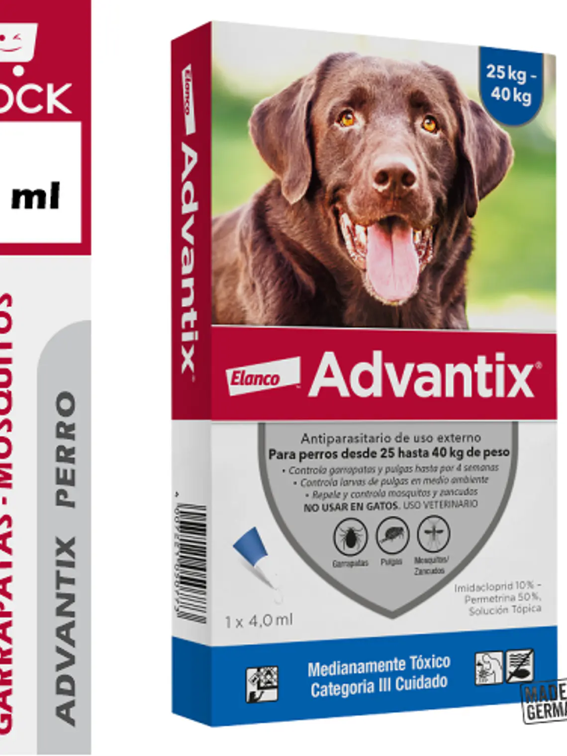 ADVANTIX PIPETA PARA PERROS  25 - 40 kg 1