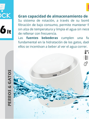 FUENTE DE AGUA PARA GATOS 