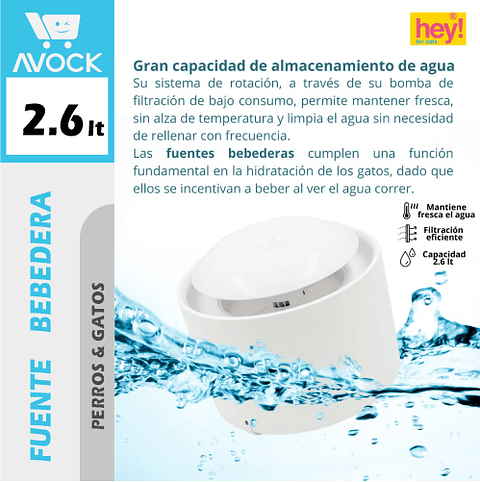 FUENTE DE AGUA PARA GATOS 