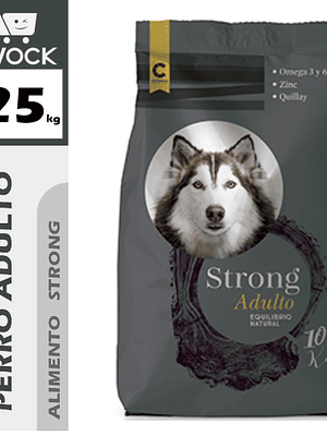 STRONG ALIMENTO PARA PERRO ADULTO 25 KG