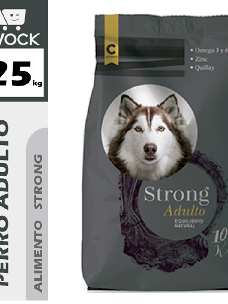 STRONG ALIMENTO PARA PERRO ADULTO 25 KG 1