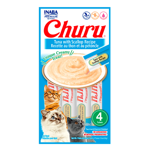 Churu Atún y Ostiones – 4 UND