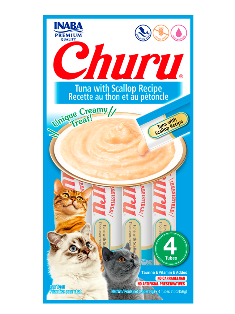 Churu Atún y Ostiones – 4 UND 1