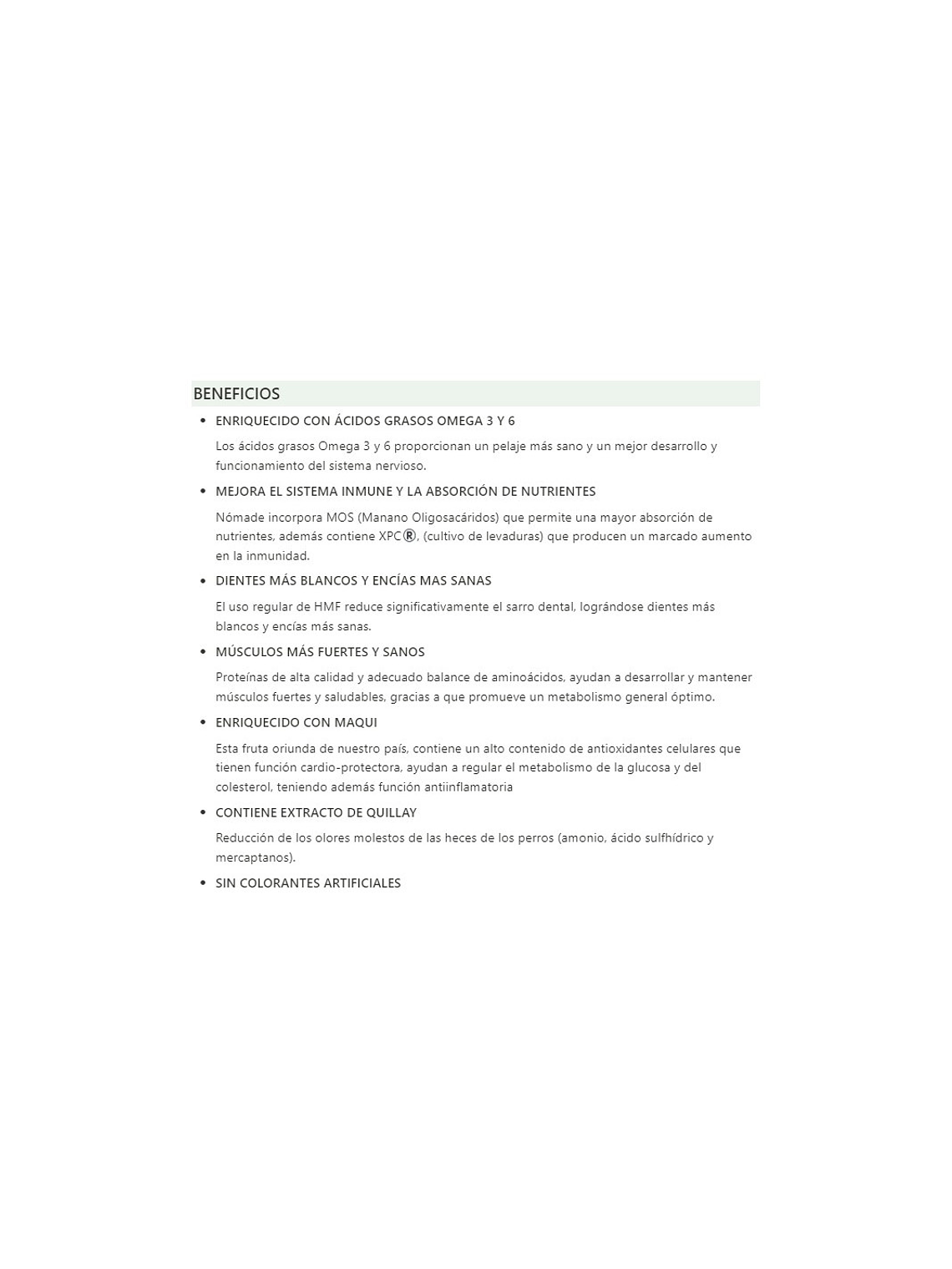 Nomade raza pequeña 10 Kg 3