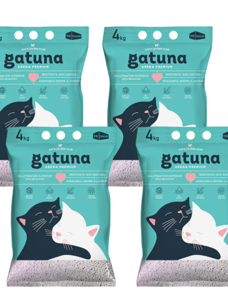 GATUNA ARENA PREMIUM 16KG AROMA LAVANDA 1