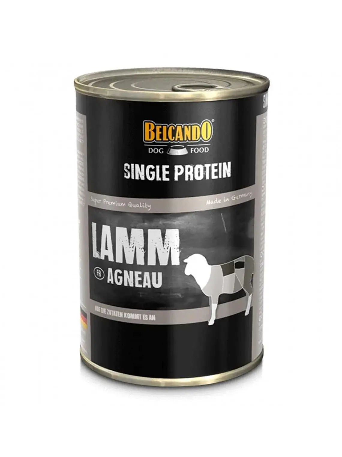 BELCANDO LATAS SINGLE PROTEIN CORDERO 400 GR 1