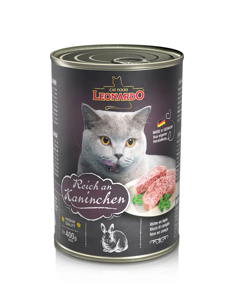 LEONARDO LATAS QUALITY SELECCION CONEJO 400 GR 1