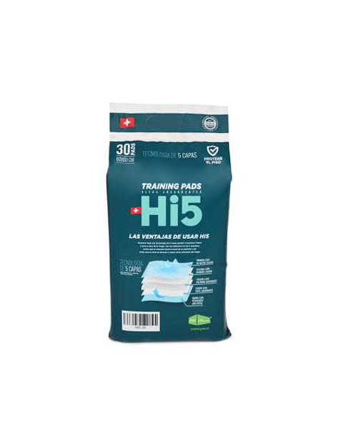 HI5 60x60 SABANILLAS SIN CARBÓN 30 UNIDADES