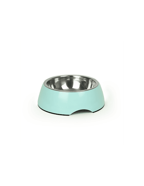 BRNX PLATO MELAMINA + INOX BLANCO L