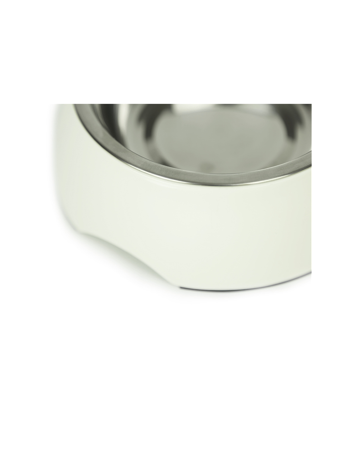 BRNX PLATO MELAMINA + INOX BLANCO M 2