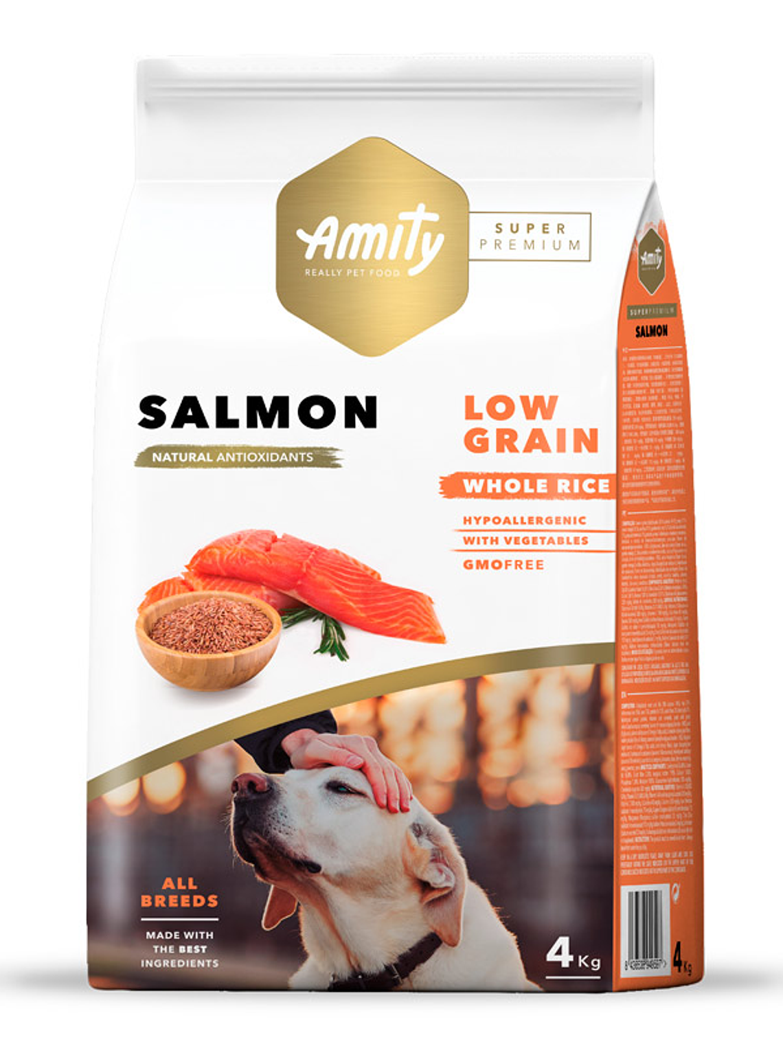 AMITY PERRO ADULTO BAJO EN GRANOS SALMON 4 KG 1