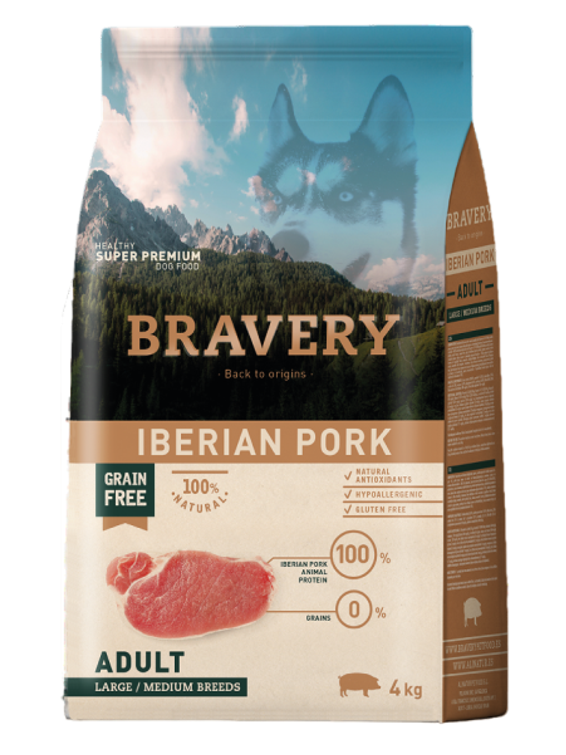 BRAVERY PERRO ADULTO CERDO IBERICO 4K  1