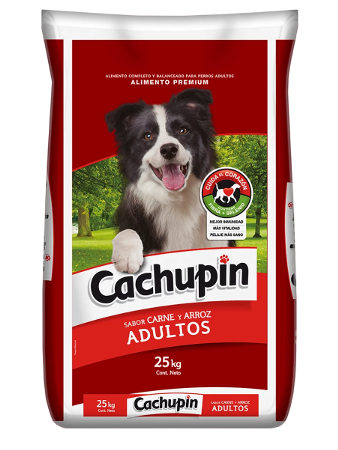 CACHUPIN PERRO PREMIUM CARNE/ARROZ 25 KG  1