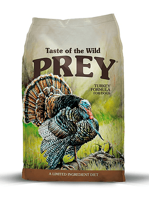 TASTE OF THE WILD PERRO ADULTO PREY PAVO 11,36 KG