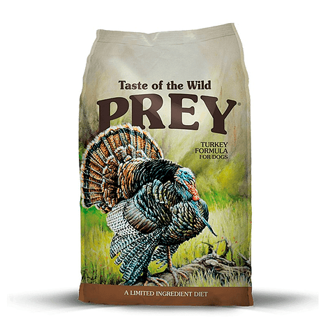 TASTE OF THE WILD PERRO ADULTO PREY PAVO 11,36 KG