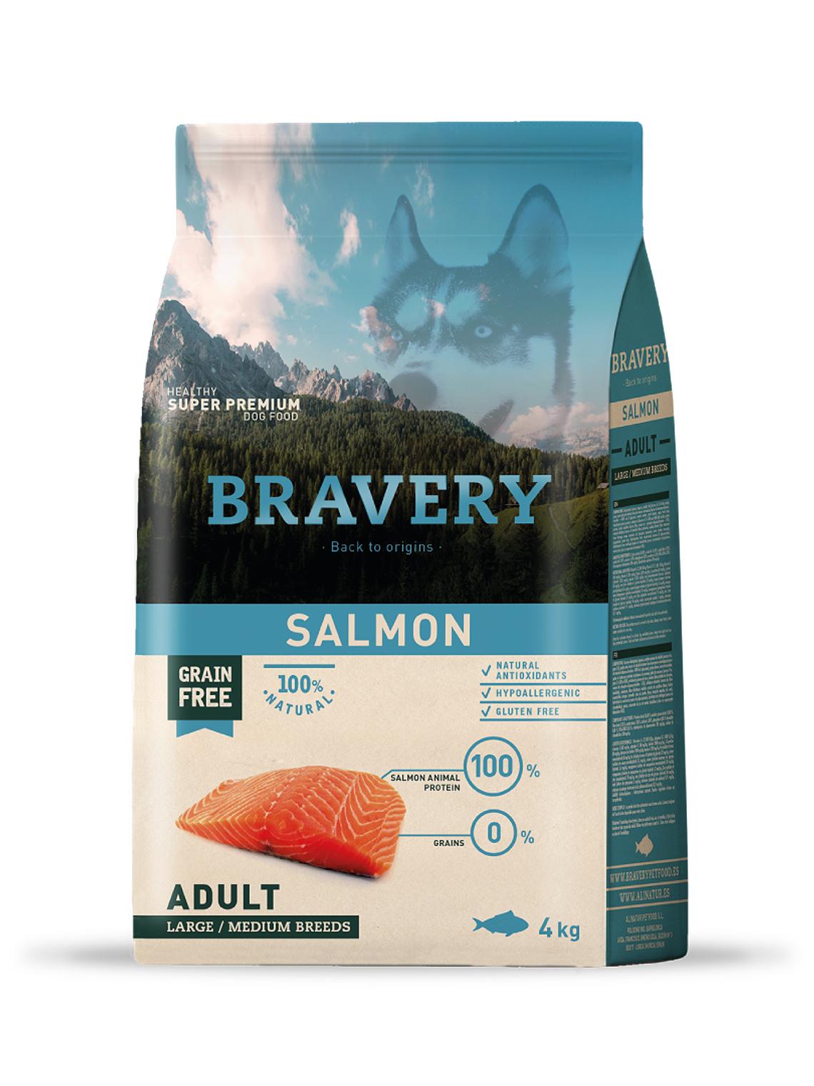BRAVERY PERRO ADULTO SALMON 4K 1