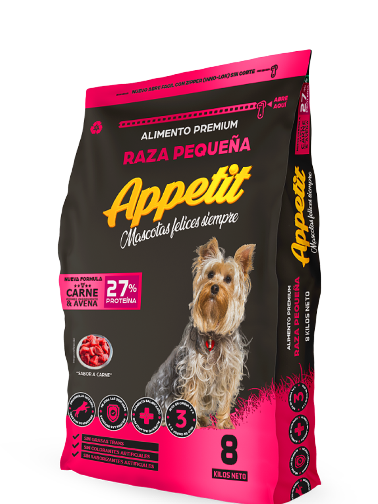 APPETIT ADULTO RAZA PEQUEÑA  10KG 1