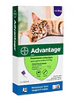 Advantage Pipeta Antipulgas Gatos 4 a 8 kg - Miniatura 1