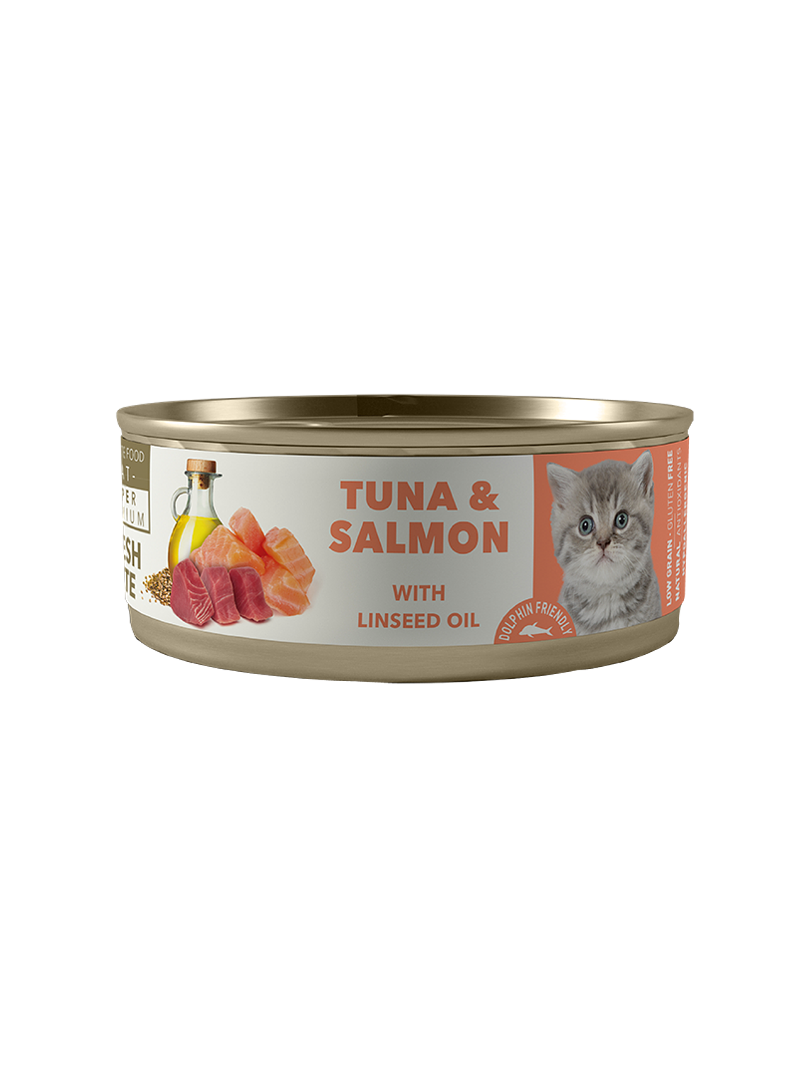 AMITY TUNA AND SALMON KITTEN WET FOOD 80 GR 1