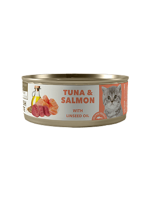 AMITY TUNA AND SALMON KITTEN WET FOOD 80 GR