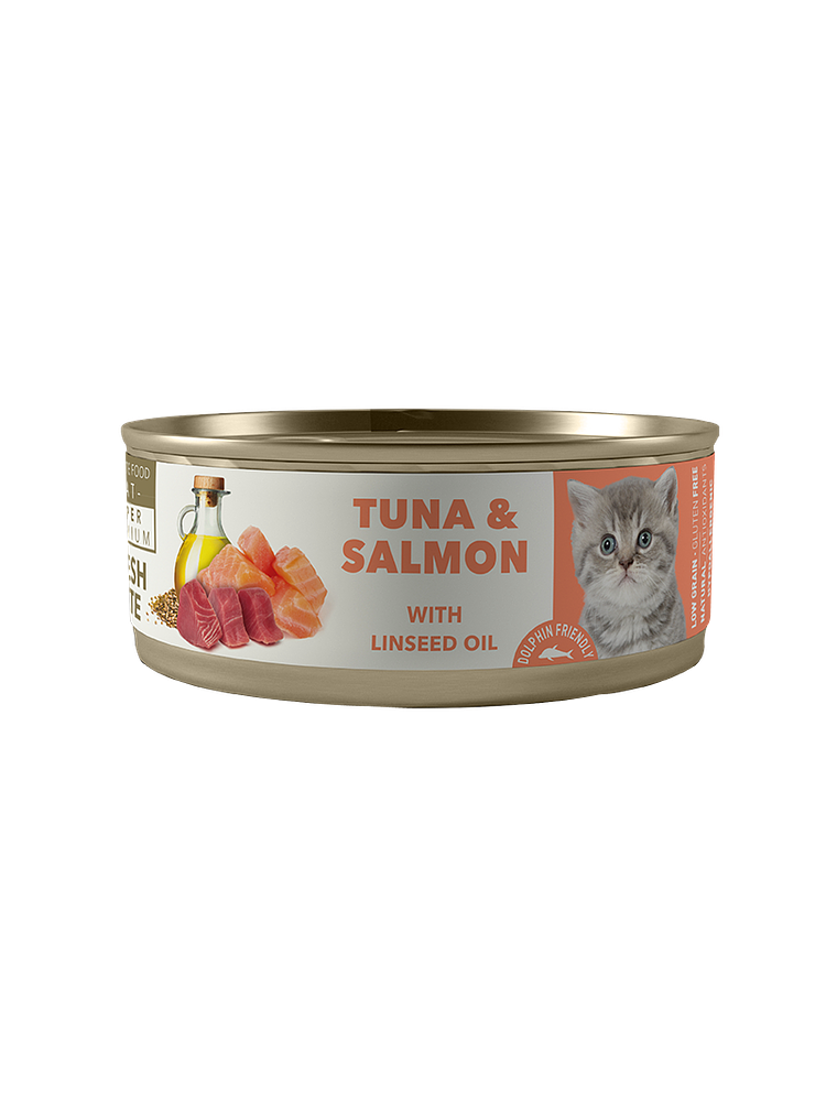 AMITY TUNA AND SALMON KITTEN WET FOOD 80 GR 1