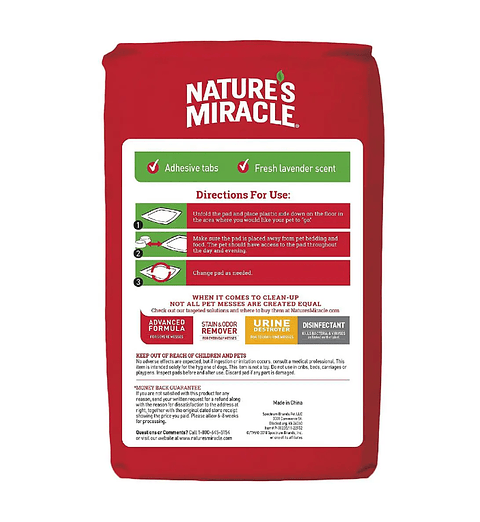 SABANILLA NATURES MIRACLE ADV. TRAINING CORBON 25UND