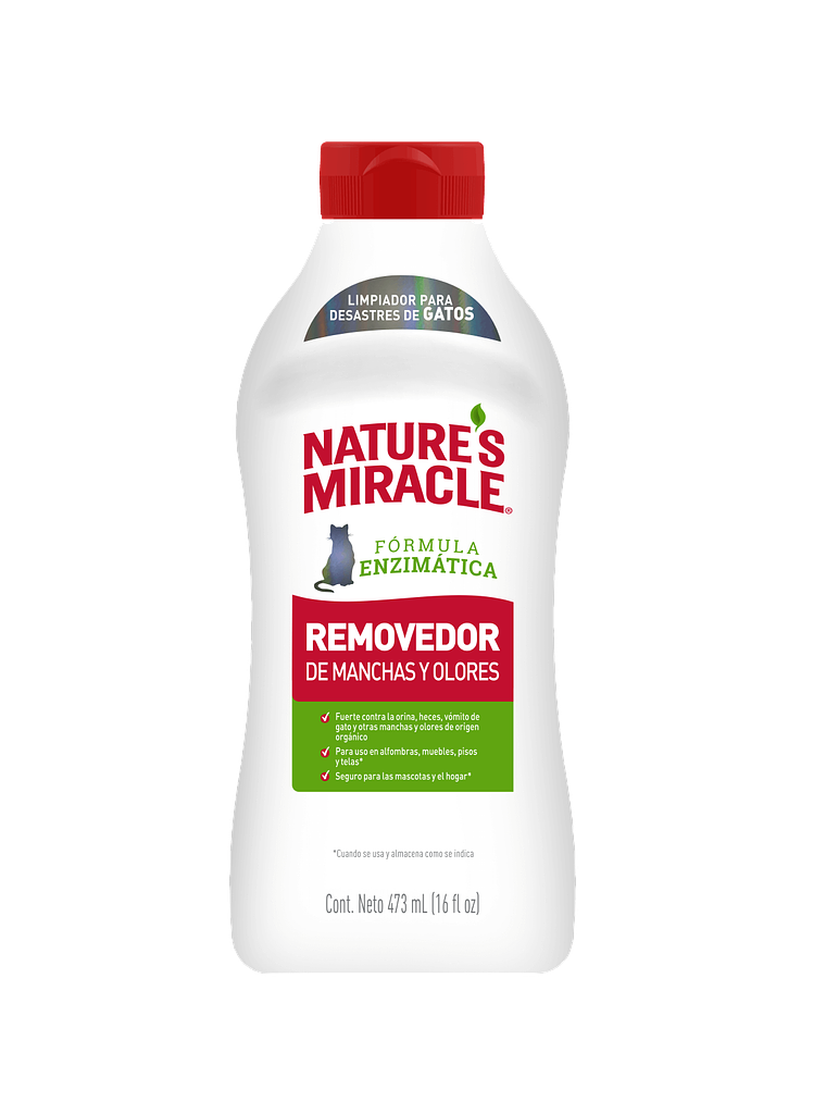 Removedor de Manchas y Olores para Gatos 475ML 1