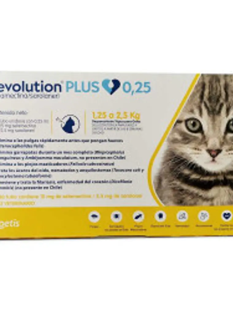 REVOLUTION PLUS PIPETA GATO 1.25 a 2.5 KG 1