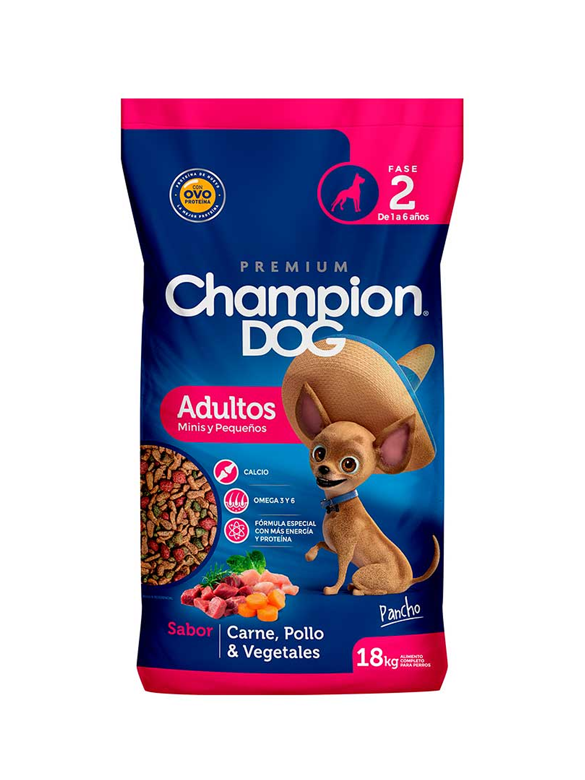 Champion Adulto Raza Pequeña 18 Kg 1