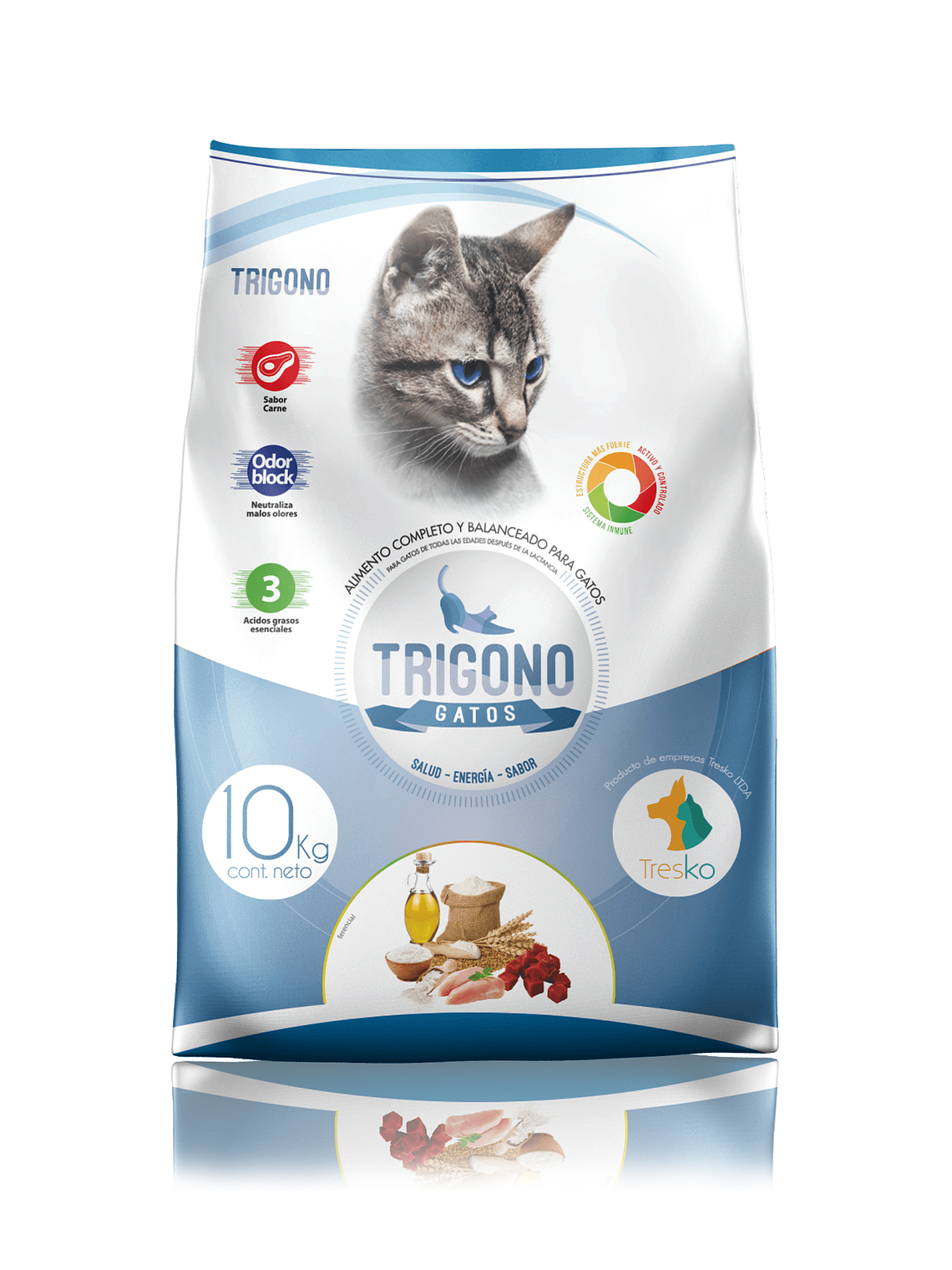 TRIGONO GATO ADULTO 10 KG 1