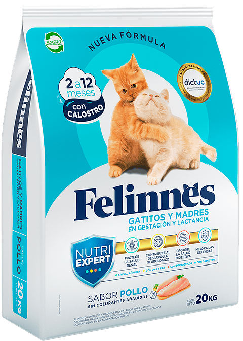 ALIMENTO FELINNES GATITOS MADRE EN GESTACION 8KG