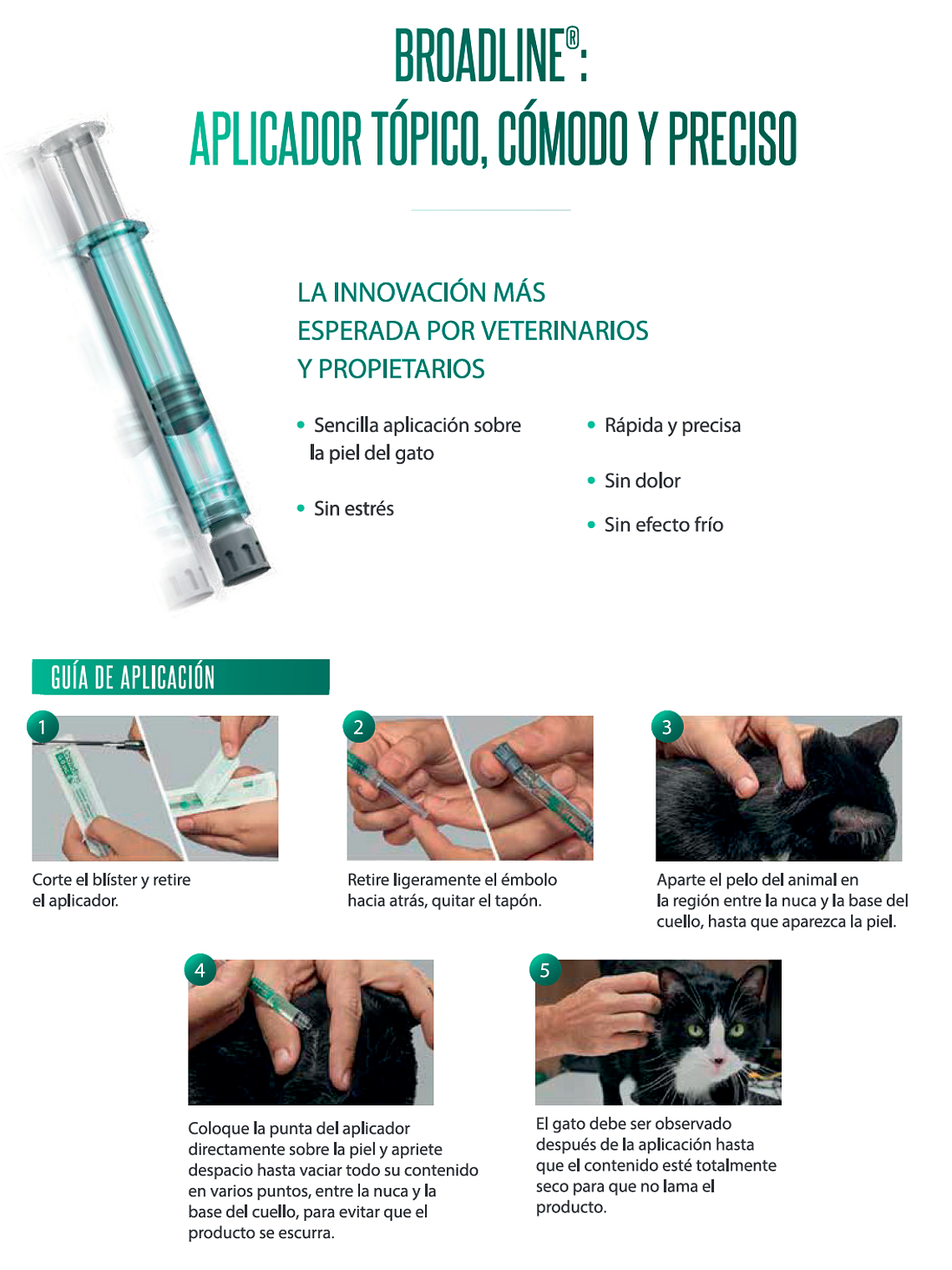 BROADLINE PIPETA GATO 0,9ML - 2,5-7,5KG 4