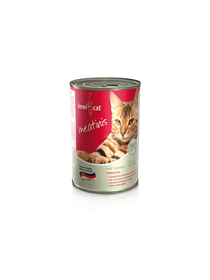 BEWICAT DISPLAY LATAS MEATINIS RICO EN VENADO 400 GR