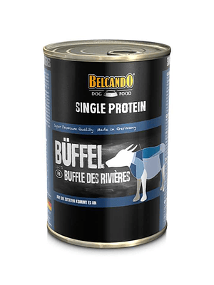 BELCANDO LATAS SINGLE PROTEIN BUFALO DE AGUA 400 GR