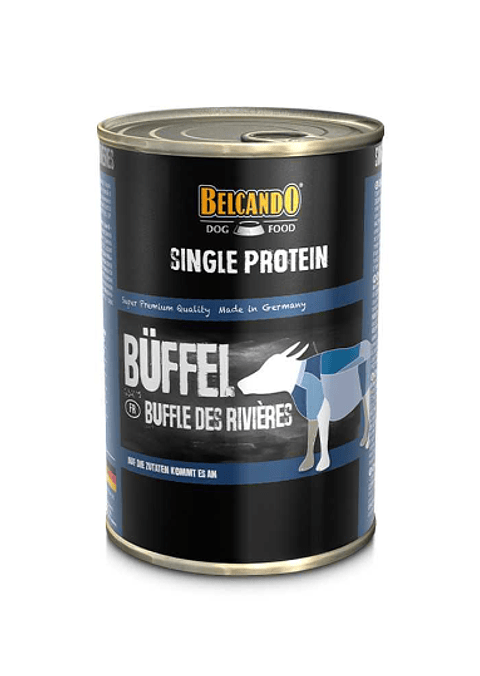 BELCANDO LATAS SINGLE PROTEIN BUFALO DE AGUA 400 GR