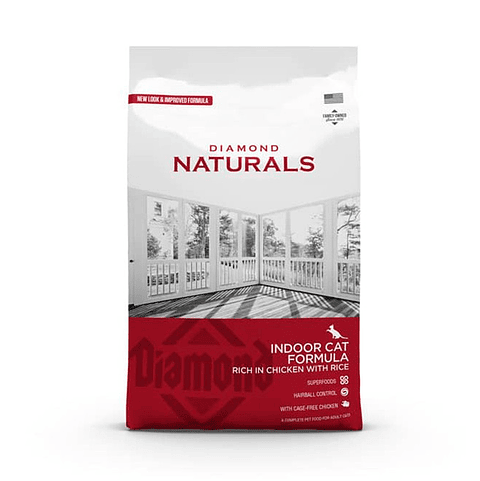 DIAMOND NATURALS INDOOR ADULTO GATO 7,5 KG
