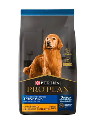 PROPLAN ACTIVE MIND OPTIGE RAZA MEDIANA/GRANDE 15 KG