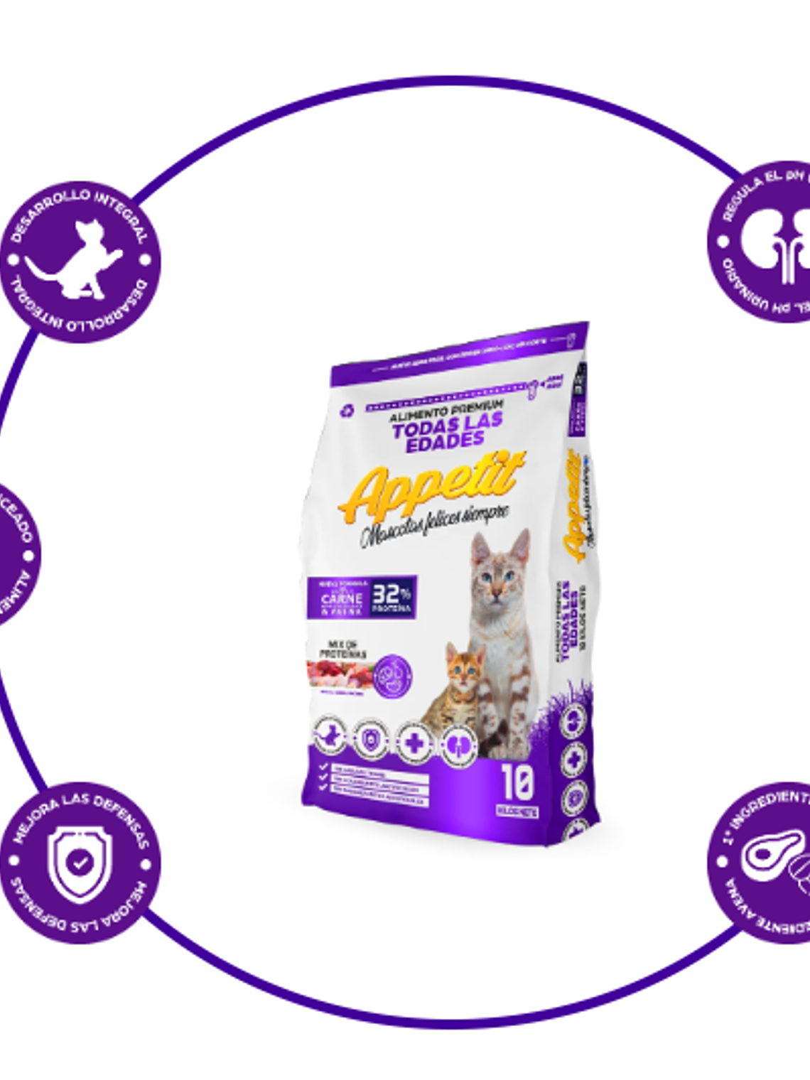 Appetit gato adulto/gatitos 3Kg 3