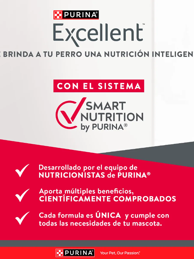PURINA EXCELLENT ADULT RAZA MEDIANA/GRANDE 15KG 5