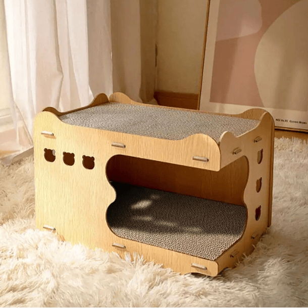 Cómo hacer una casa para gatos de madera? - DIY