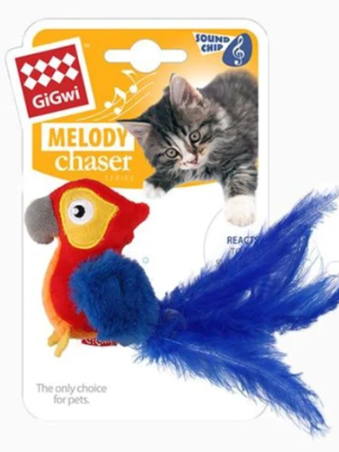 JUGUETE CON SONIDO GIGWI LORO MELODY CHASER   1